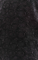 Jeannette Dress ~ Black Blooms Jacquard