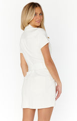 Outlaw Dress ~ Pearly White