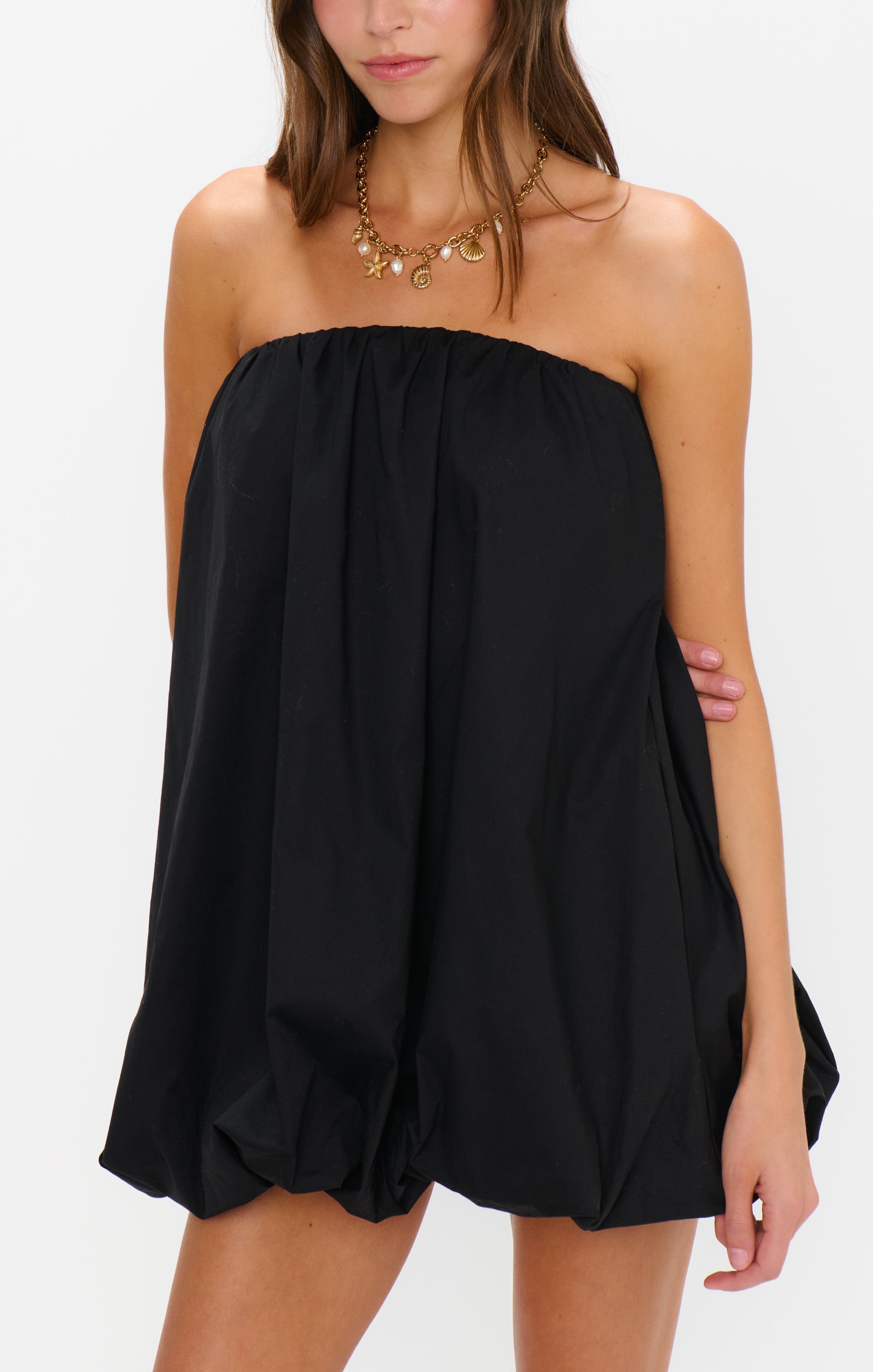 Beverly Bubble Dress ~ Black